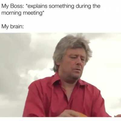 The ever productive morning standup