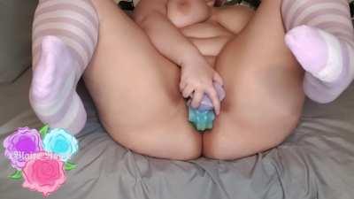 I love using fantasy toys