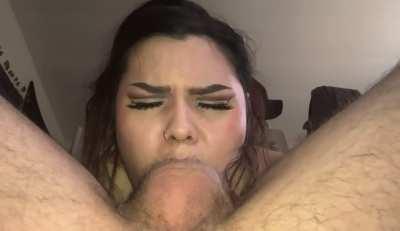 Cum in my throat & mouth
