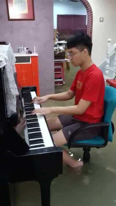 River flows in my house