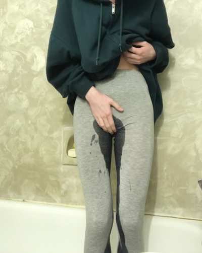 I couldn't hold it anymore…