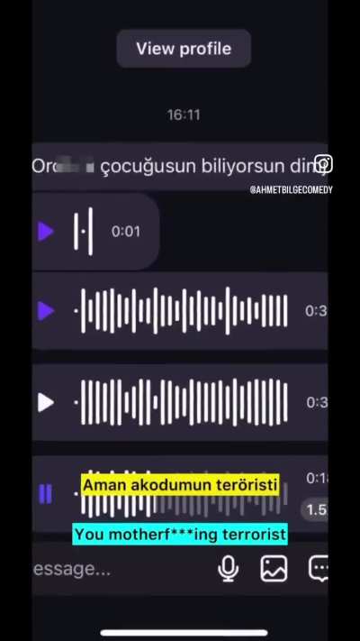 Least offended Turgay
