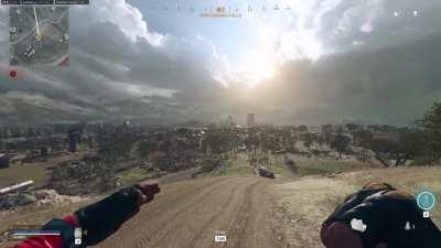 I dropped into Verdansk one last time last night to salute every point of interest on the map. (Wait for it)