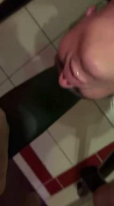 She rather wanted it in her throat instead