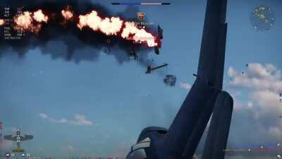 This really do be an 'Only in War Thunder' moment. Silly shit like a P-51 crashing into a P-38 while a fully loaded BTD-1 downs a Spitfire is what keeps bringing me back.