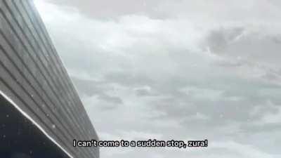 Aw hell nah Maru noclipped out of reality