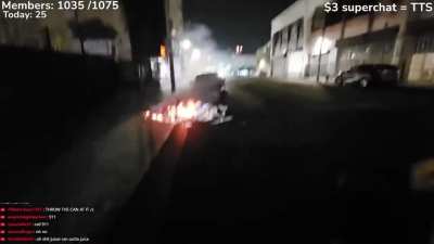 Firemen YungFika puts out his largest fire yet. 🚨