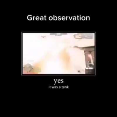 Era um tanque 😞