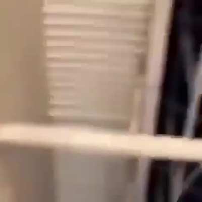 The prankster picked the wrong guy for the prank.