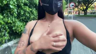 I felt like I had to welcome myself into the neighborhood [F]