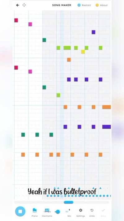 Diamond Heart on Chrome Music Lab