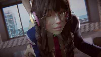 Dva doggystyle (exprational) [Overwatch]