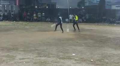 Helicopter shot + reverse sweep ?