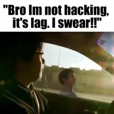 Bro chill he's just gud.