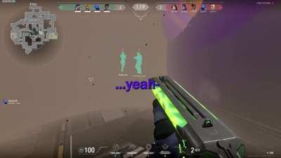 never playing with 4 smokes again