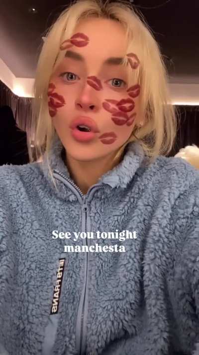 'See you tonight, Machesta' [From Instagram, March 2025]