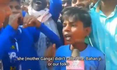 This kid is our only hope for some sense.