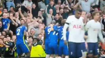 Rudigers rather interesting celebration...