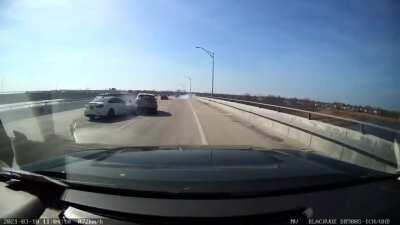 High speed car race gone wrong