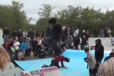 Enjoying a day at the park.