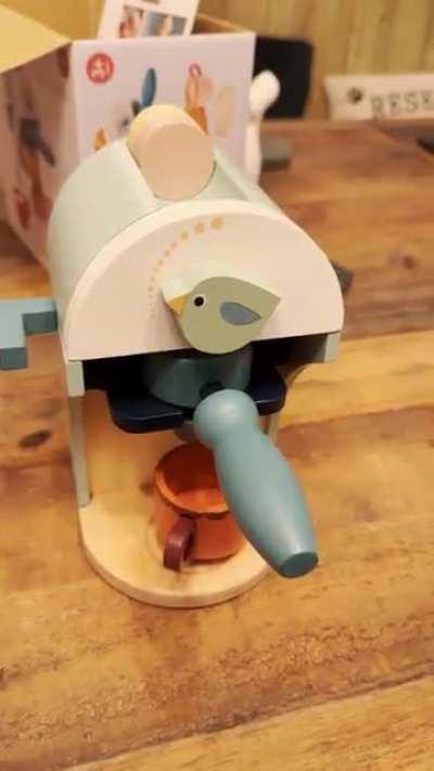 Bought my godson this for Xmas. He went to bed and I made myself a coffee. How’d I do?