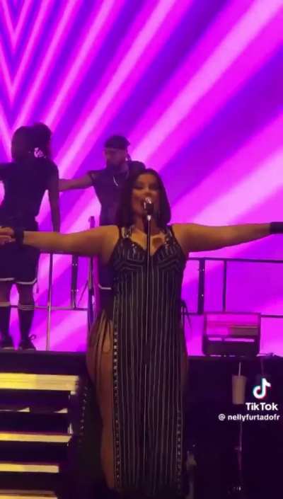 So??? Nelly Furtado…. God damn.