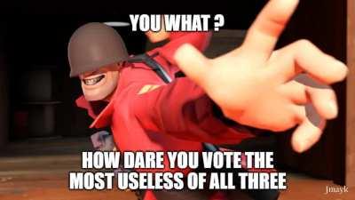 Soldier and Scout discuss about Minecraft live (15.ai)