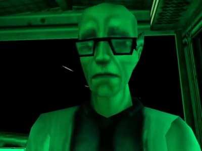 In The Virtual End (Linkin Park HL1 music video)