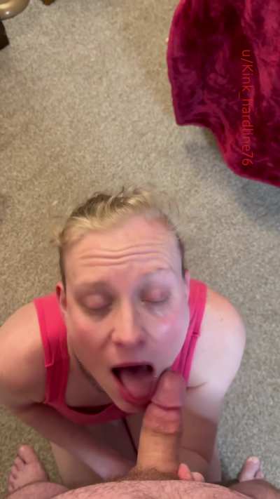 i'll suck your cock any chance i can