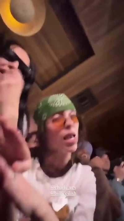 Billie Eilish with Charli XCX