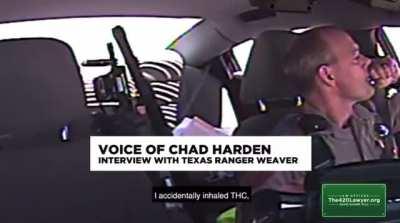 He accidentally inhaled THC