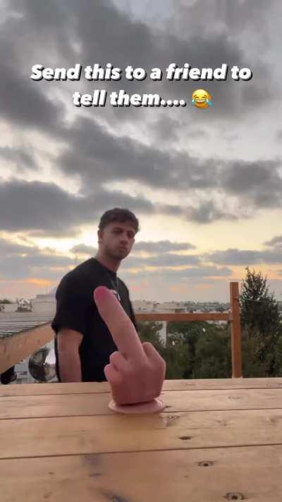 Bro pulled that outta his a$$