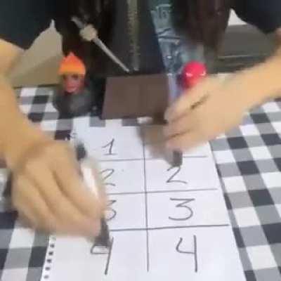 How rhythms work - two pens and a metronome