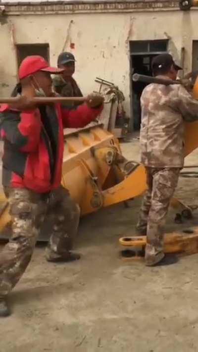 Headgear is not in their dictionary.