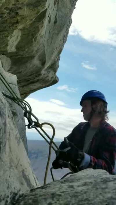 The volume's slightly low