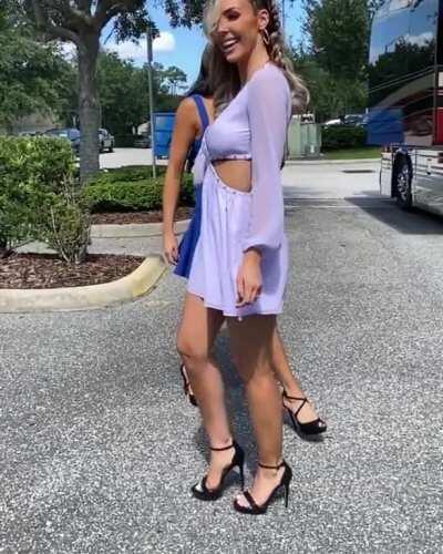 Billie Kay and Peyton Royce