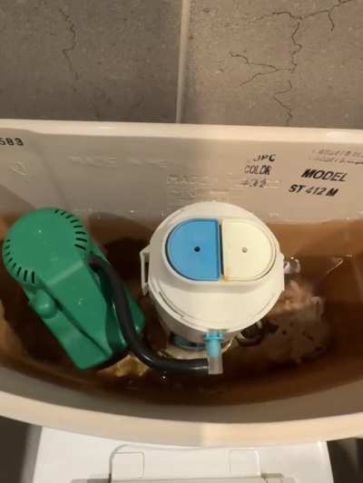 Toilet pauses when tank is refilling
