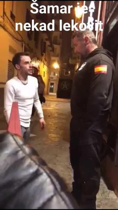 Ruthless bouncer had zeo tolerance for drunk delusional dude