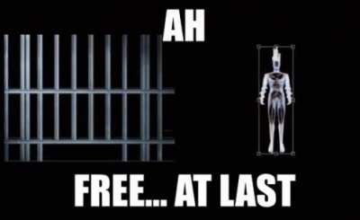 Ah free at last