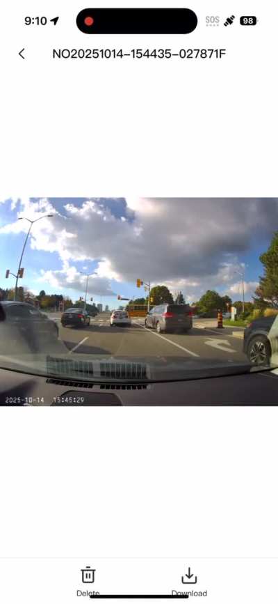 A bad driver never miss the exit...right-turn only lane ? no way