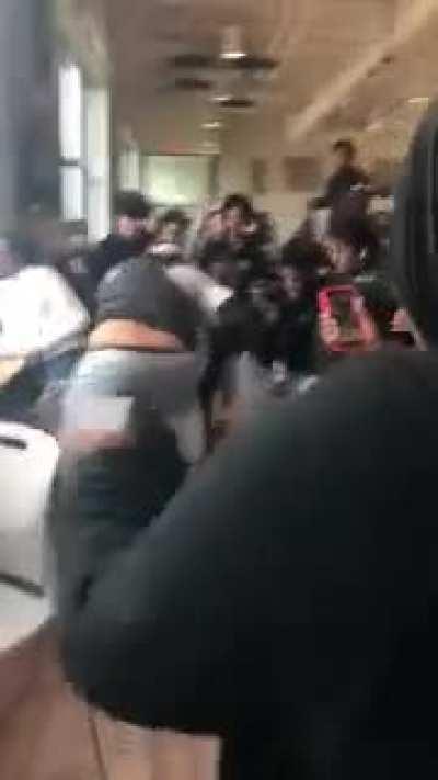 one of their gfs sent the other guy nudes idfk