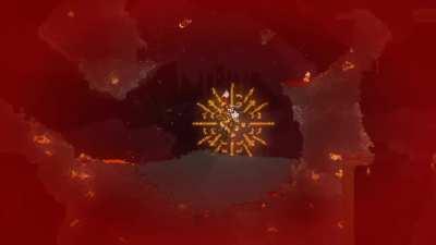 Fishing the chest out of the water so if it has electricity it doesn't kill me.