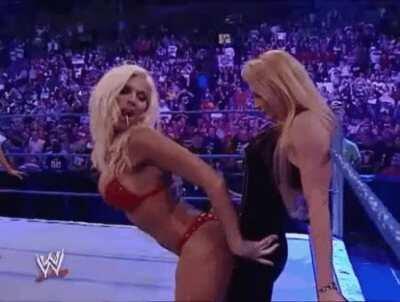 Torrie Wilson dances for Sable
