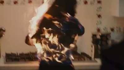 Demi Moore after losing best actress to Mikey Madison