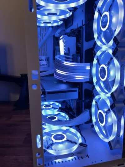 My Lian Li Strimer Plus just came in! My build is nearing completion! (Specs in comments)