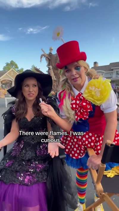 With Melissa Peterman for 