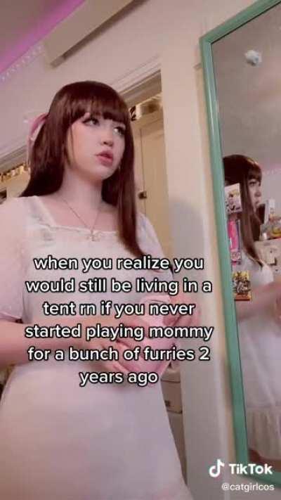 Living the American dream. From rags to whiskers, I mean, riches 🤑