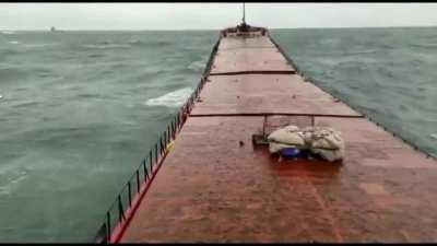 POV: You're out in the vast ocean, and your ship just....snaps?