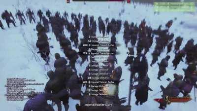 AI circle formation around archers vs. 1 guy with axe, who will win?