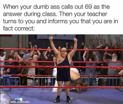 The chosen one. I am the chosen one